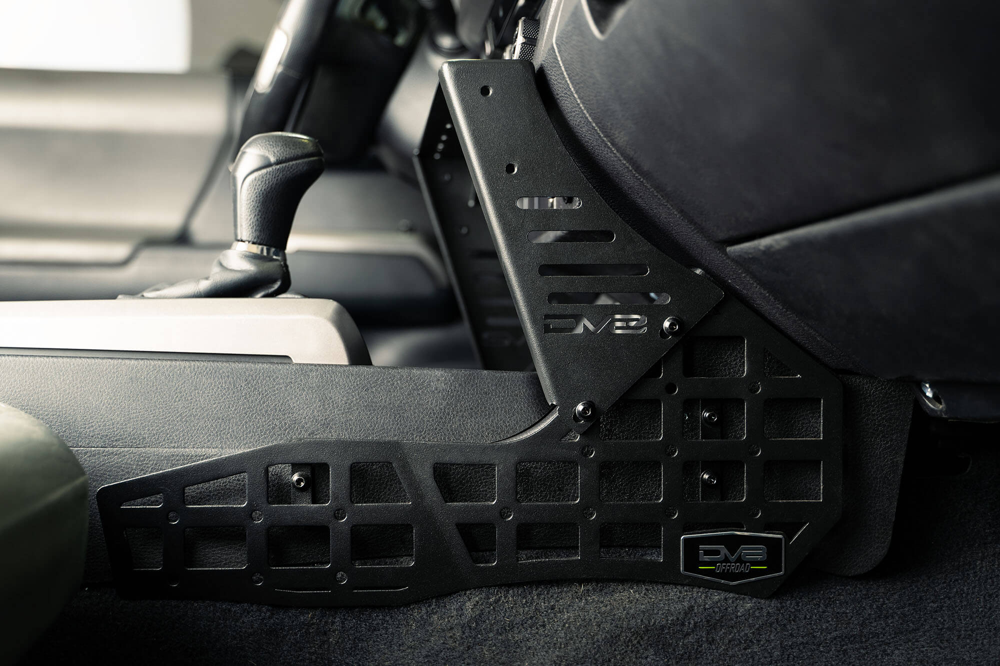 Toyota Tacoma Center Console Molle Panels & Device Mount