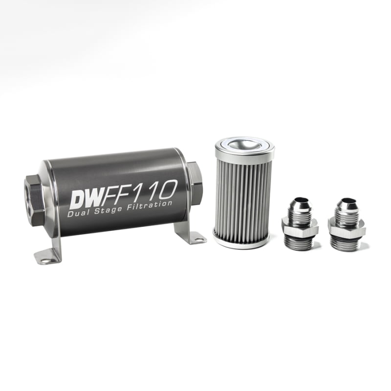 -8AN  10 Micron  110MM In-Line Fuel