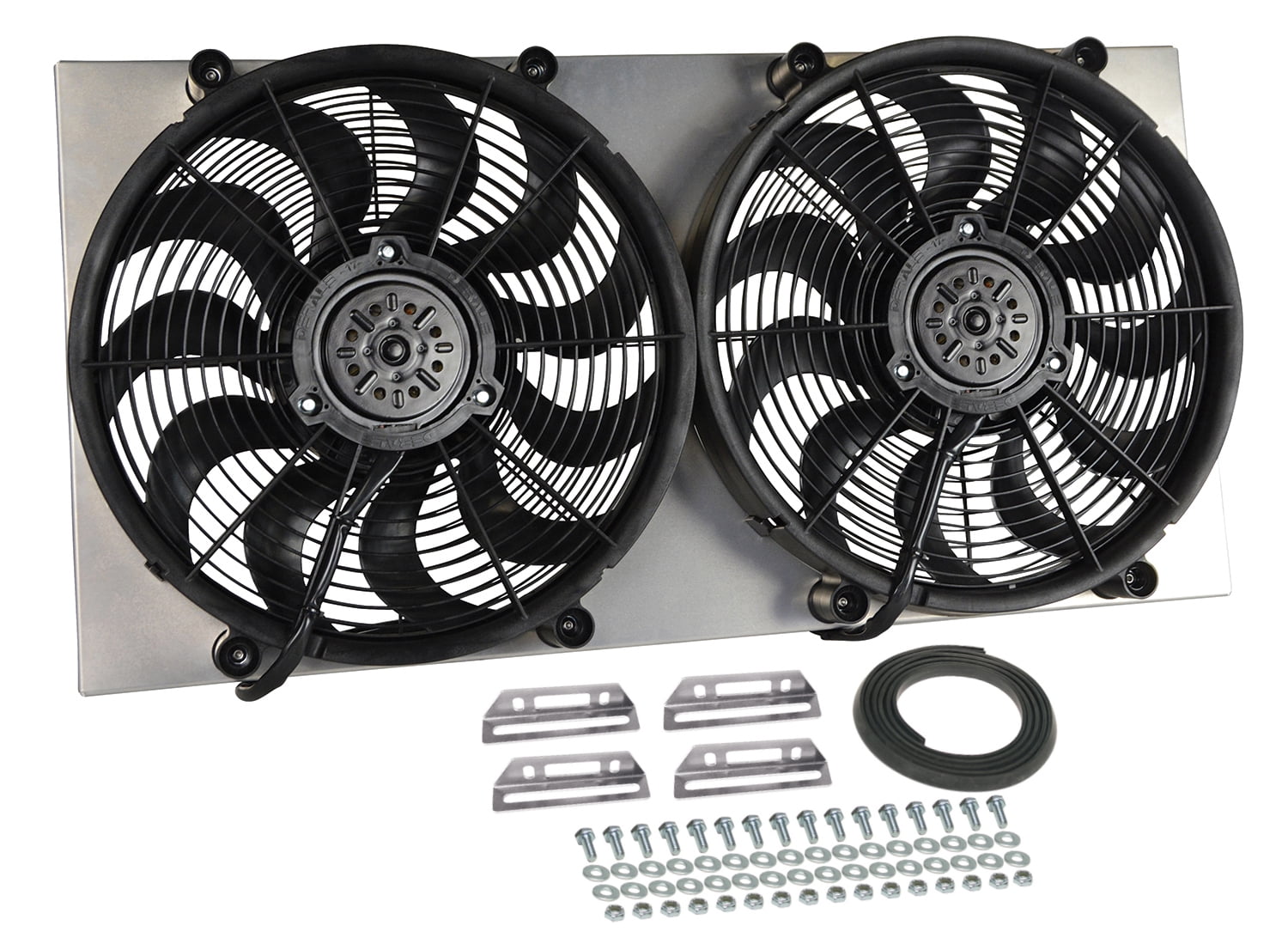 Dual Rad Fan/Aluminum Shroud Assemb