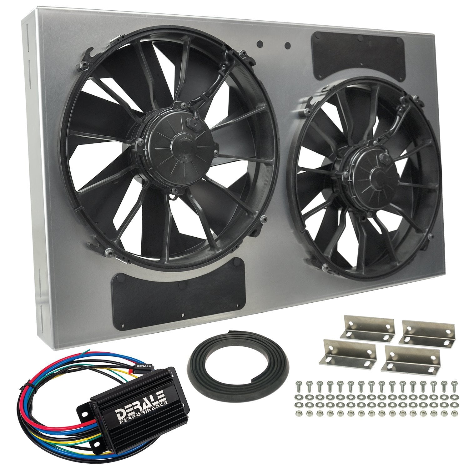 Pwm Dual Rad Fan/Aluminum