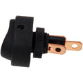 Rocker Oblg LED Blk/Red