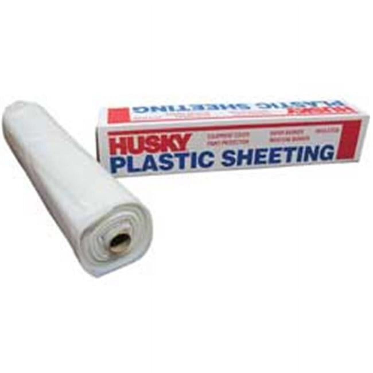 40' X 100' Plastic Sheeting - Clear