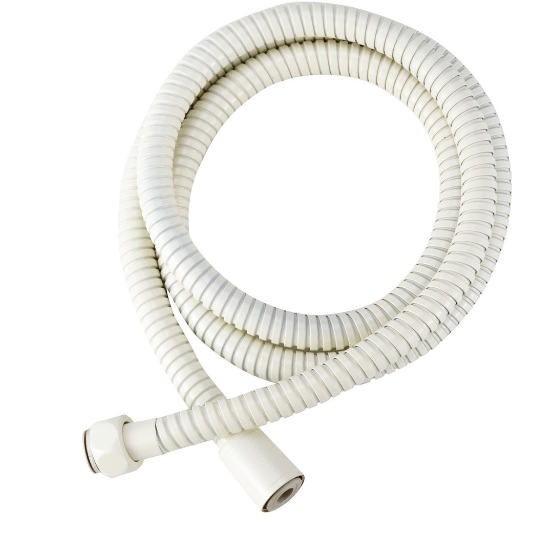 60' SS RV Shwr Hose Bisque Parchmnt