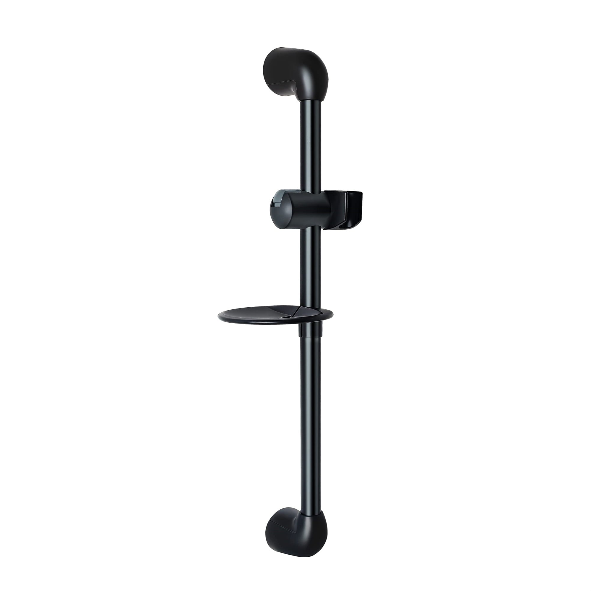 RV Shower Slide Bar - Matte Black