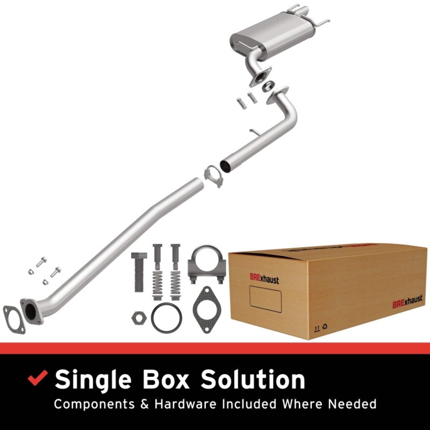 Exhaust Kit - 12-17 Toyota Camry 2.