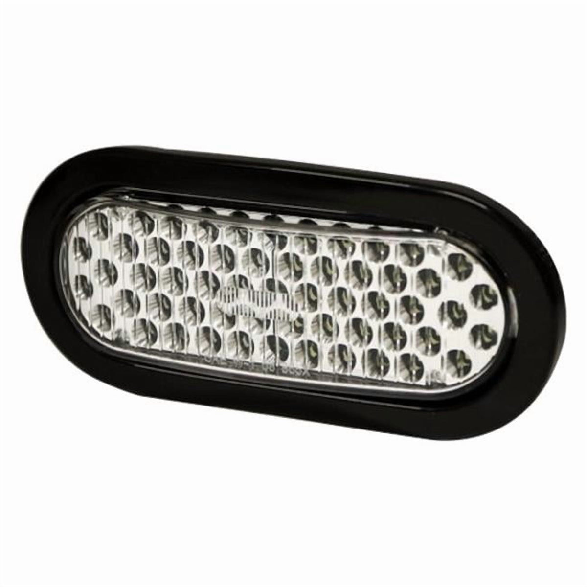 Ledflasher Oval 12-24VDC Amb/Blu Le