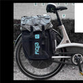 Pannier Bag Blk W/Malibu Blue Logo