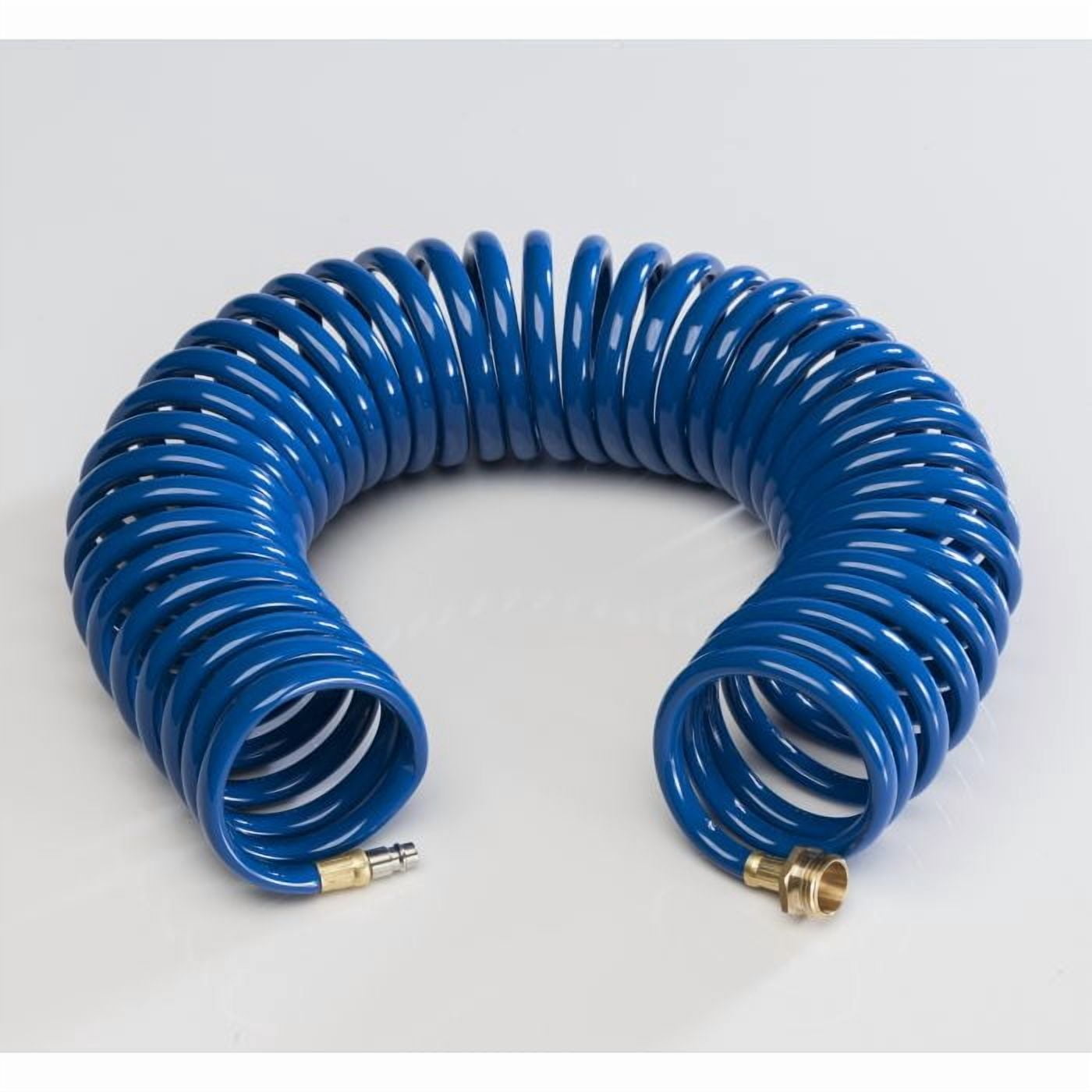 15' Coiled Blu Ext Hose