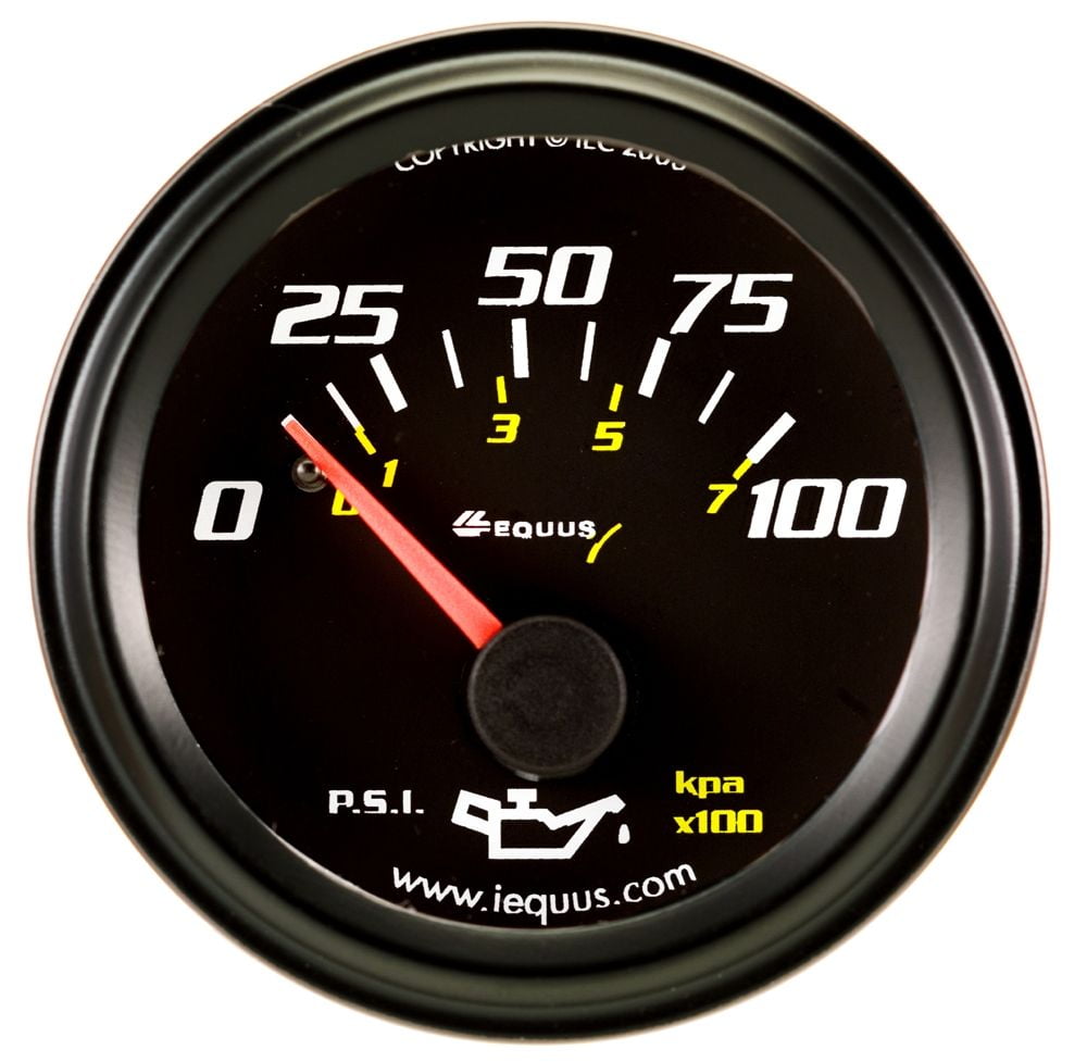 Gauge  Oil Pressure  2'  0-100PSI