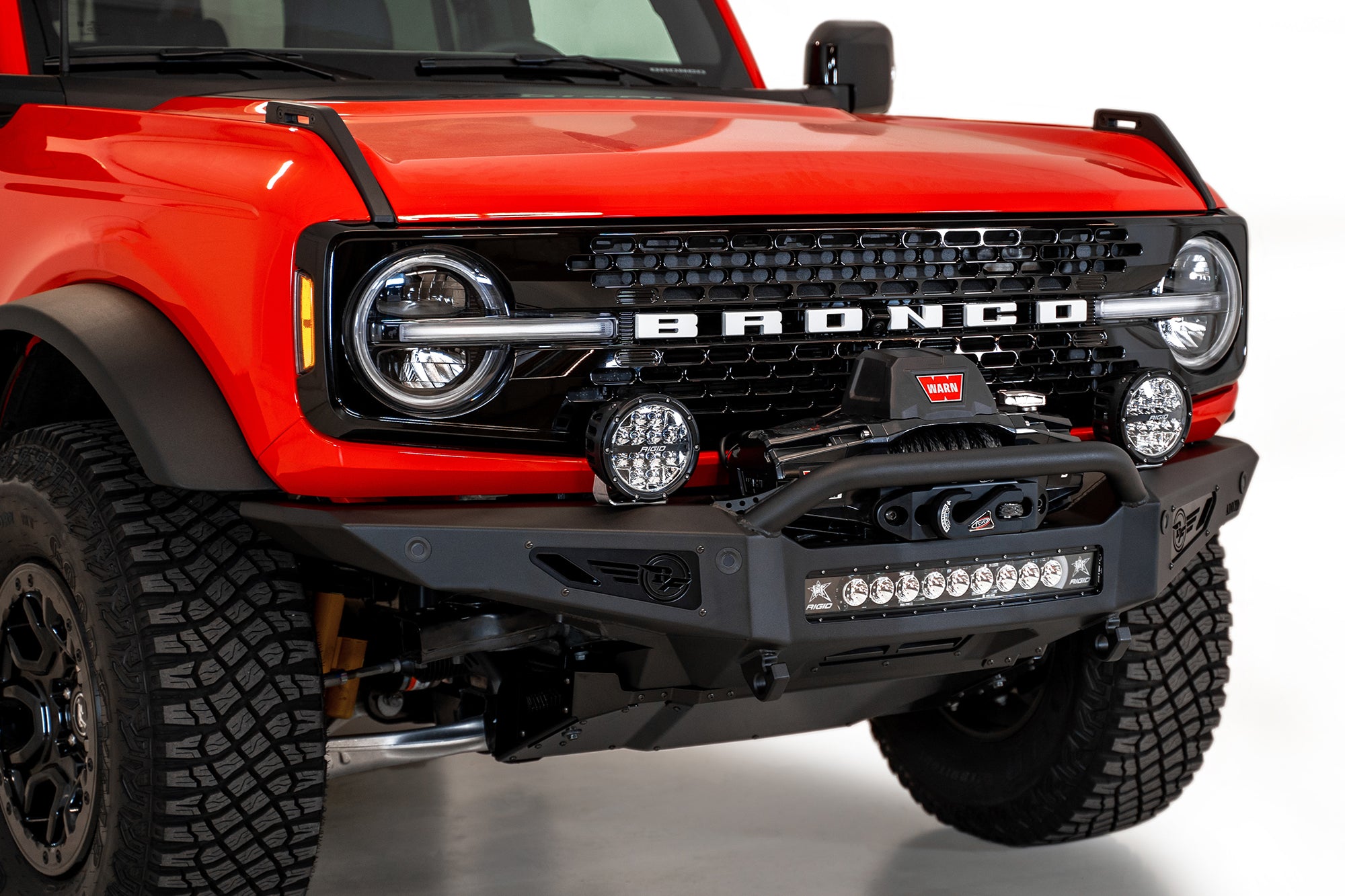 2021 - 2023 Ford Bronco Rock Fighter Front Bumper