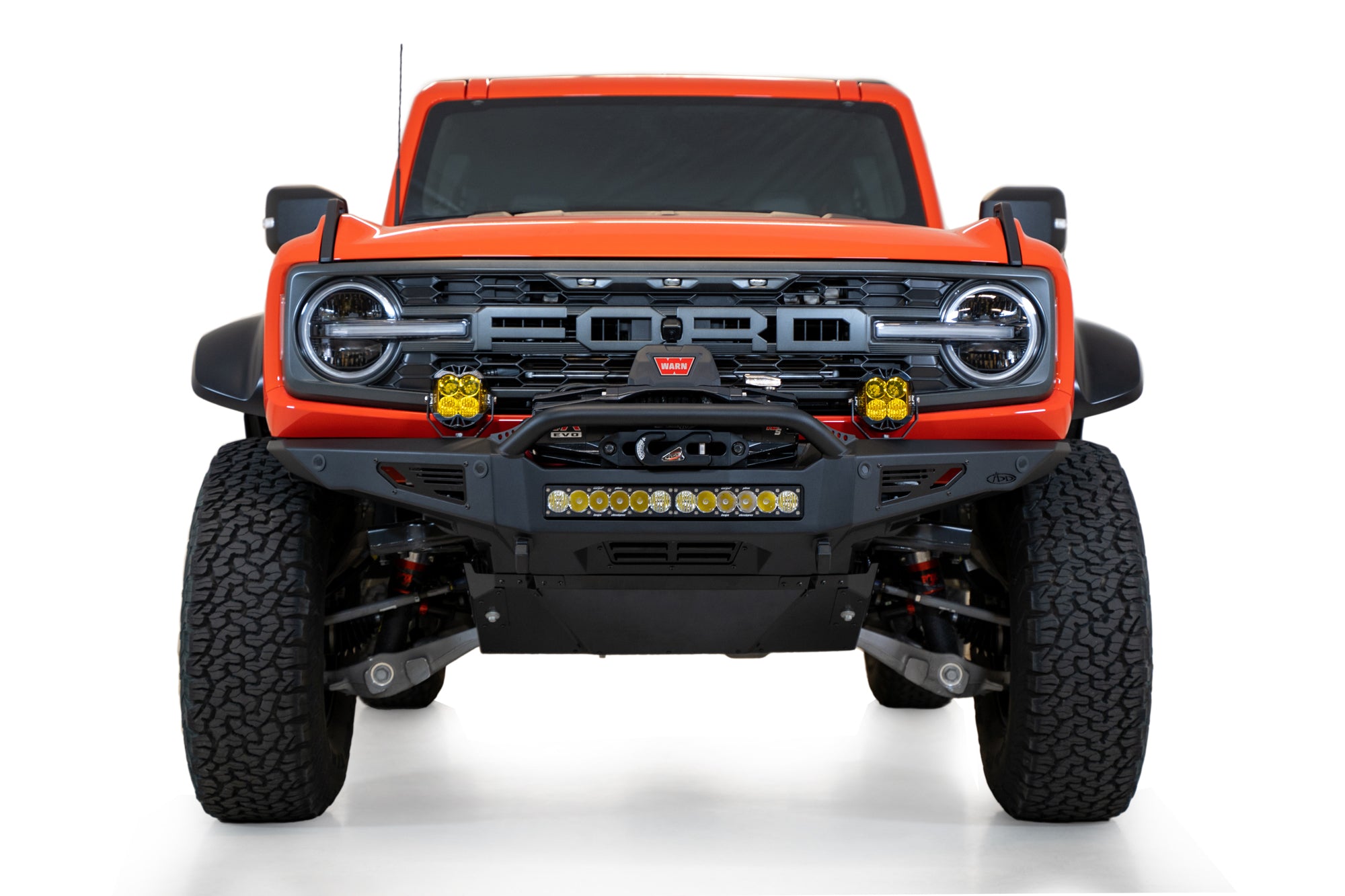 2022 - 2023 Ford Bronco Raptor Rock Fighter Front Bumper