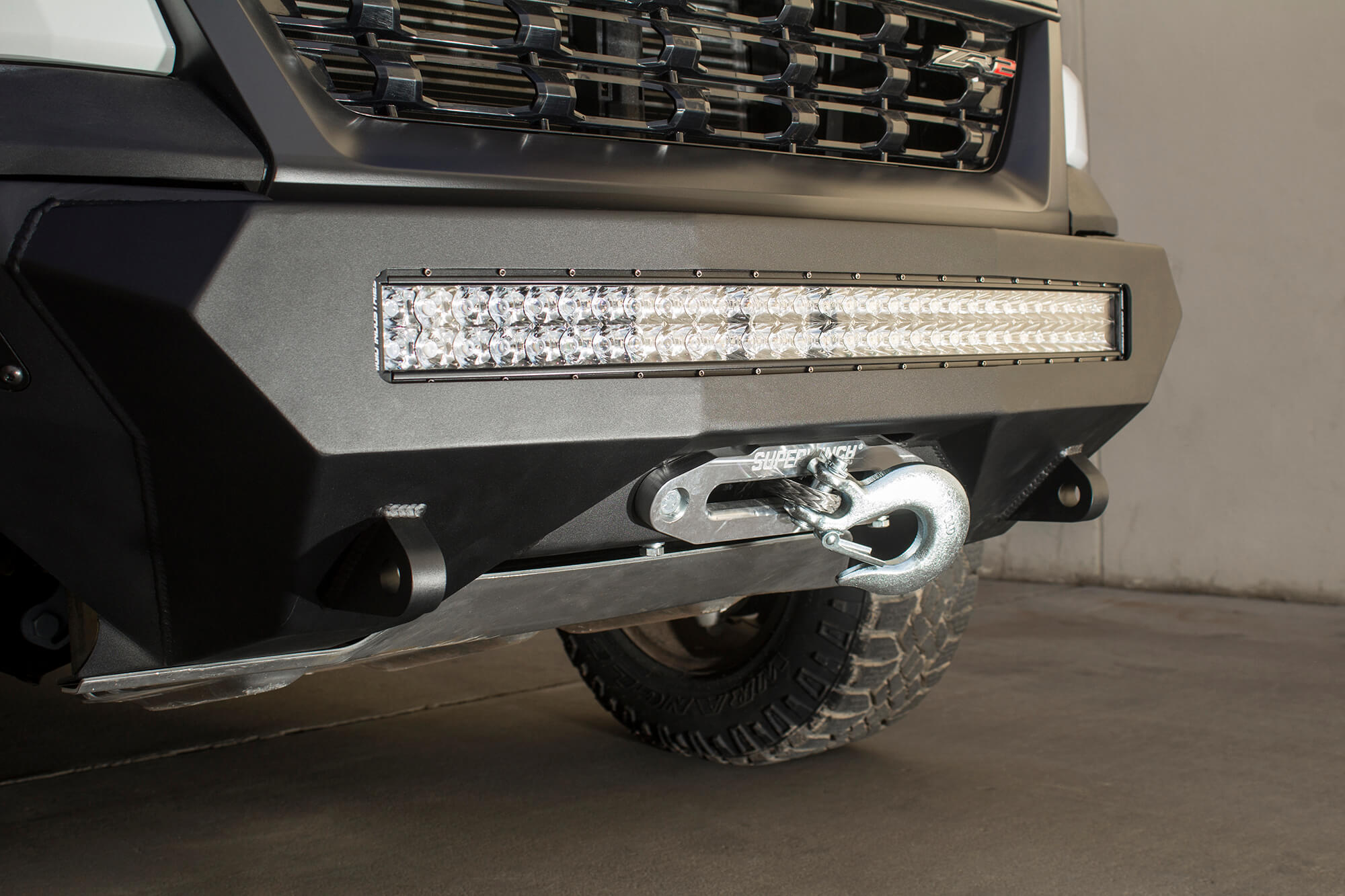 2017 - 2020 Chevy Colorado ZR2 Stealth Fighter Front Bumper