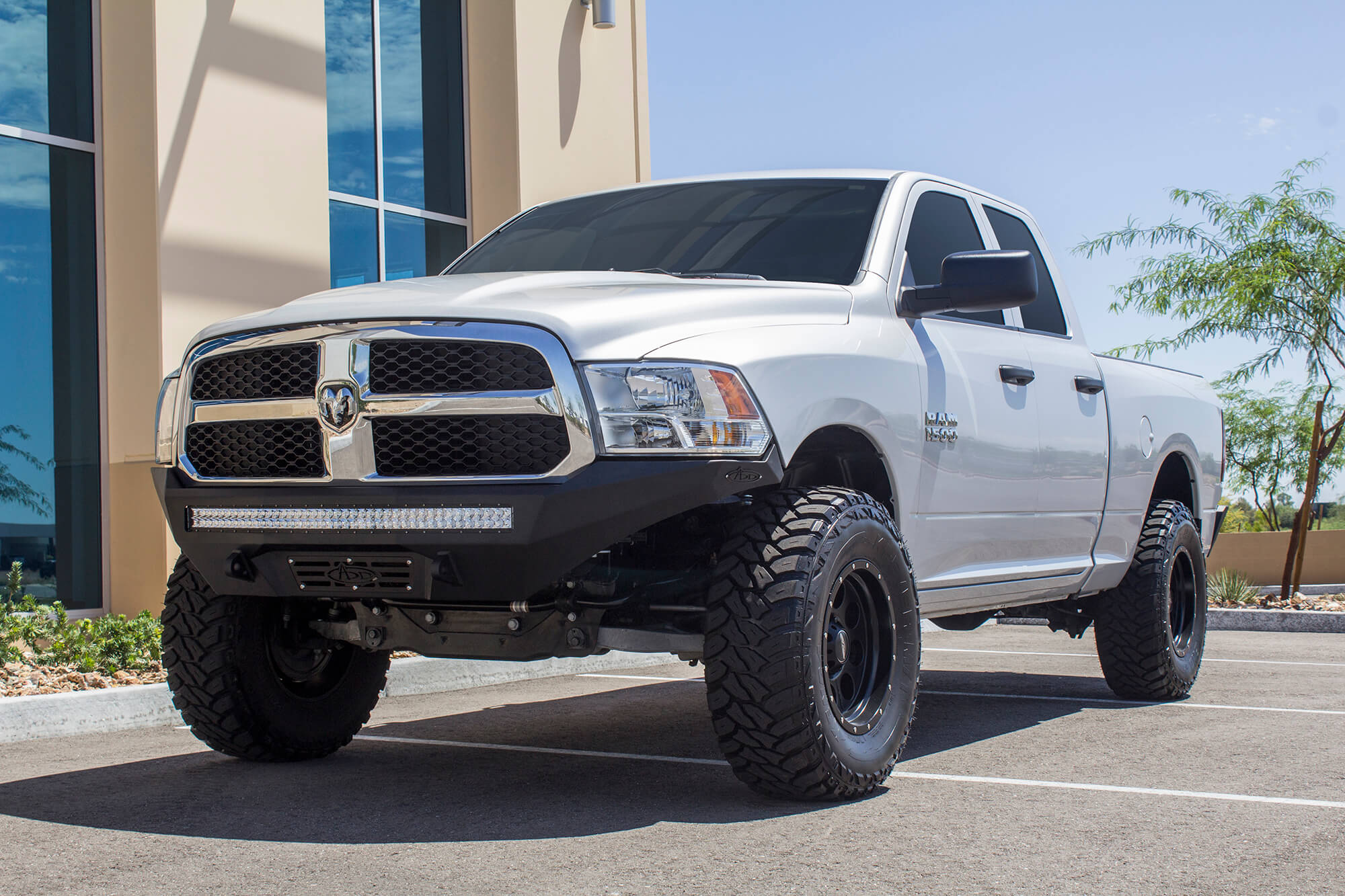 2013 - 2018 Dodge RAM 1500 Stealth Fighter Front Bumper