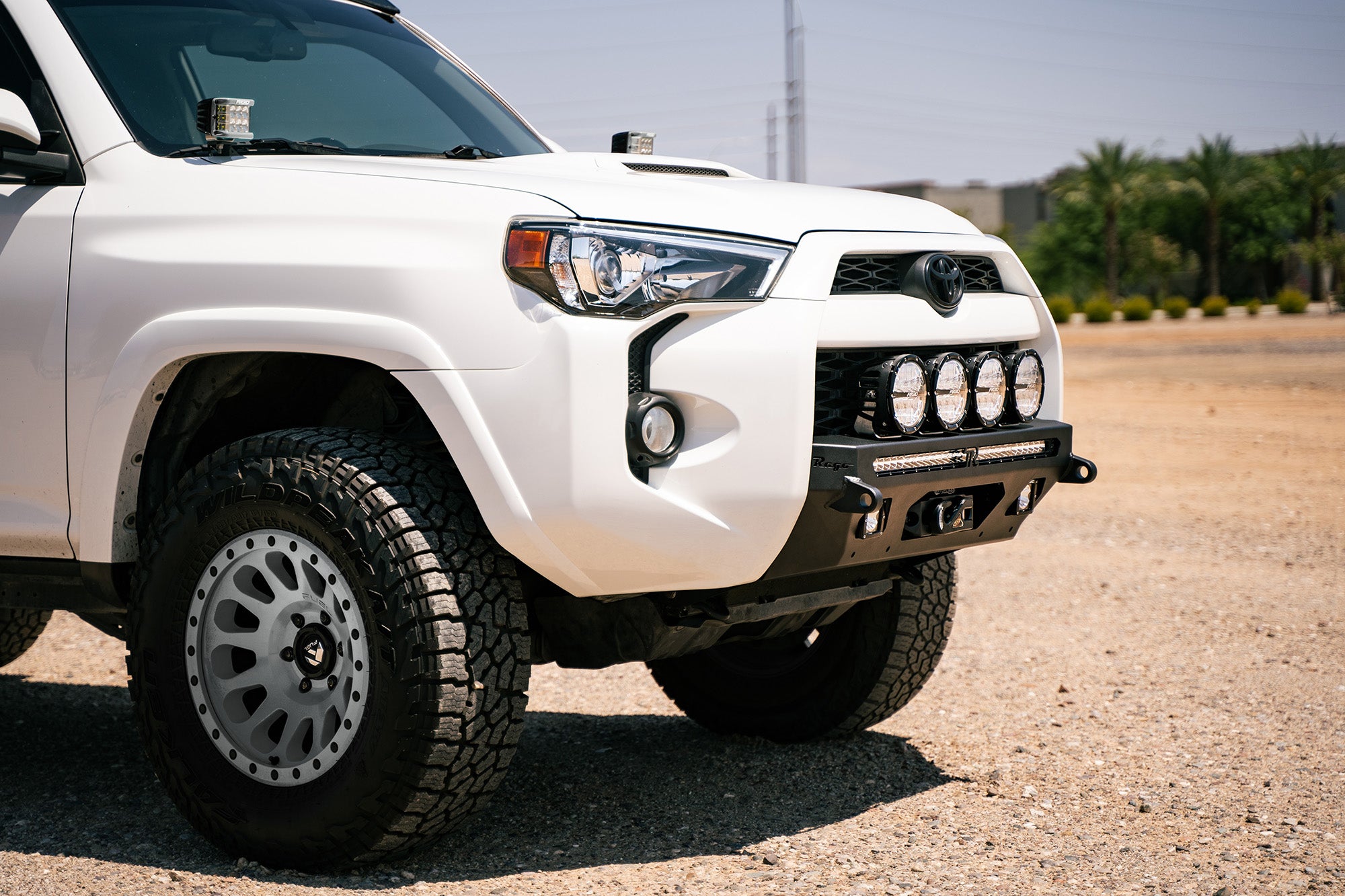2014-2024 Toyota 4Runner Center Mount Winch Front Bumper