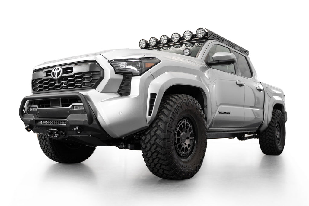 2024+ Toyota Tacoma Stealth Center Mount Winch Front Bumper With Top Hoop