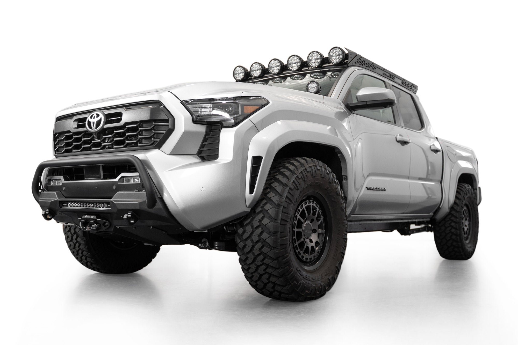 2024+ Toyota Tacoma Stealth Center Mount Winch Front Bumper With Top Hoop