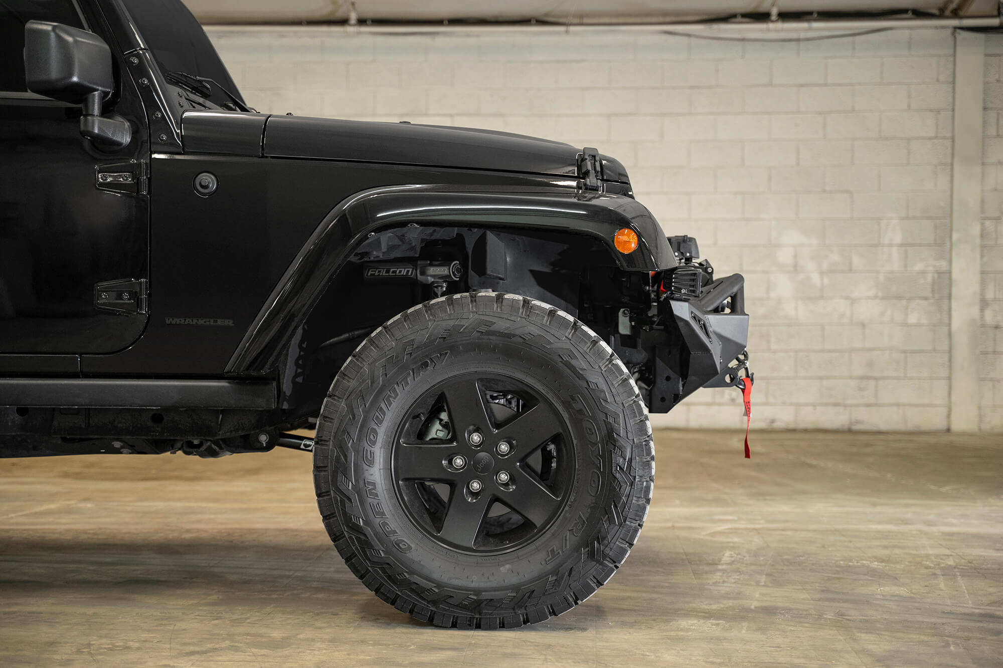 2007 - 2018 Jeep Wrangler JK Stealth Fighter Front Bumper