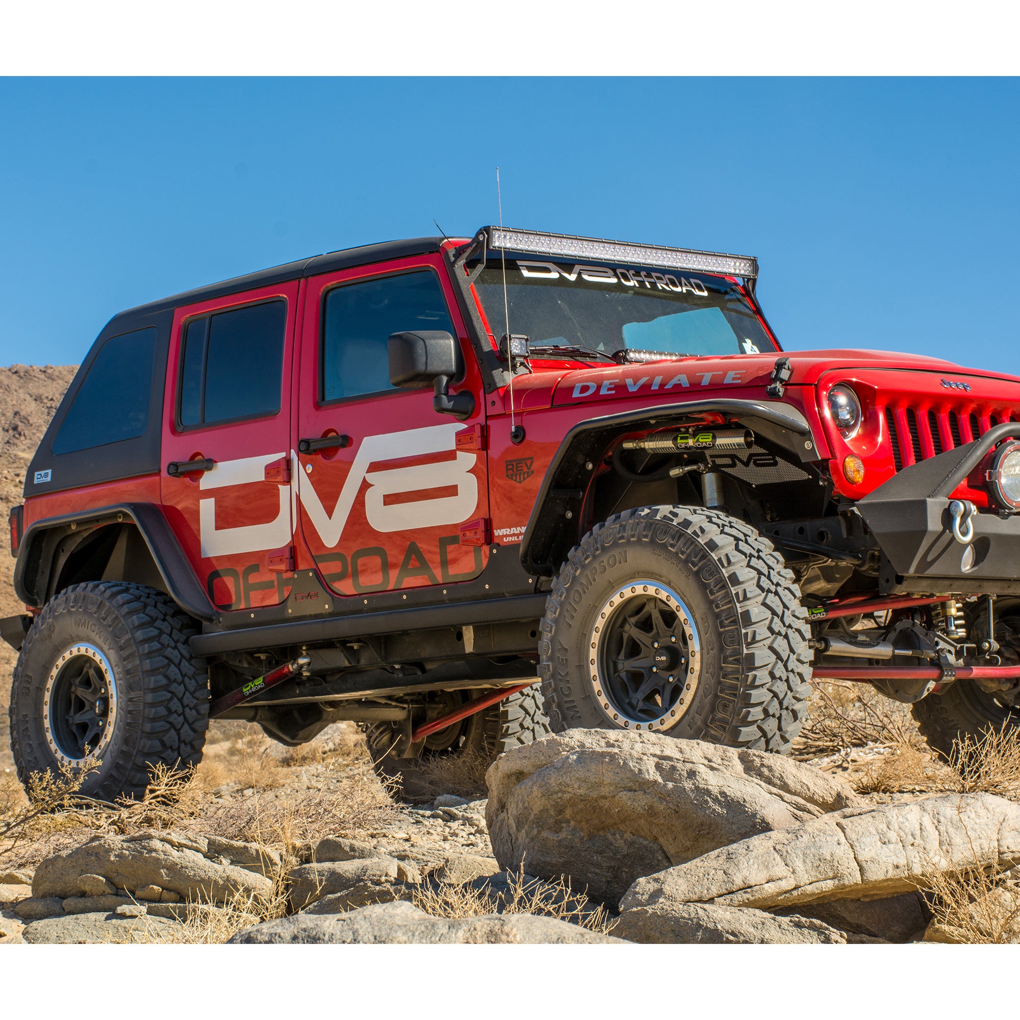 Jeep JK Wide Fender Flares Front & Rear