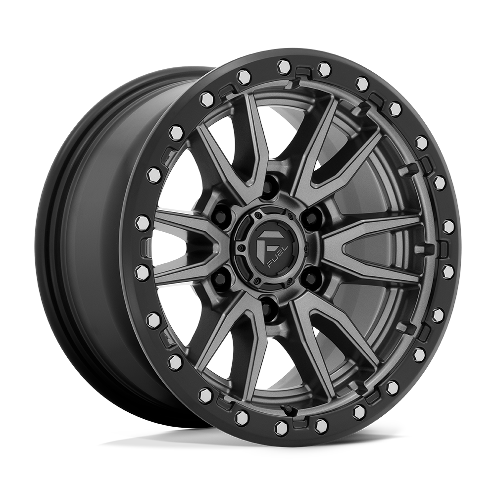 Fuel 1PC Rebel 17X9 6X135 87 +1 M-Gmtl-Blk-Rg