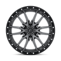 Fuel 1PC Rebel 22X10 6X135 87 -13 M-Gmtl-Blk-Rg