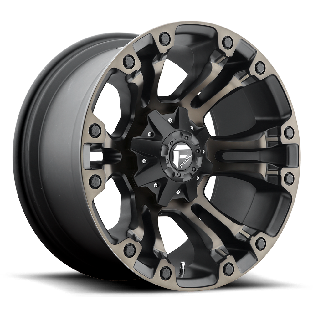 Fuel 1PC VAPOR 20X9 6X135/5.5 106 M-BLK DT +19