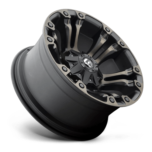 Fuel 1PC VAPOR 20X9 5X4.5/5.0 78 M-BLK DT +1