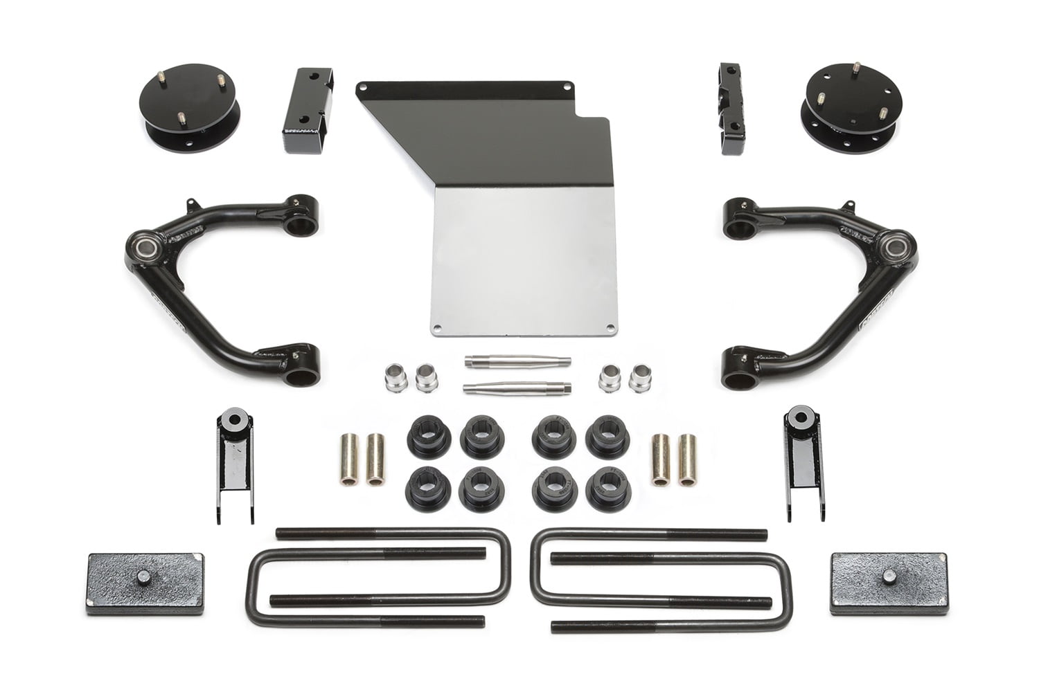 Fabtech Suspension Lift Kit - Component Box, For 4 in. Lift, Incl. Dirt Logic Stainless Steel Shocks, For PN[1063DL]