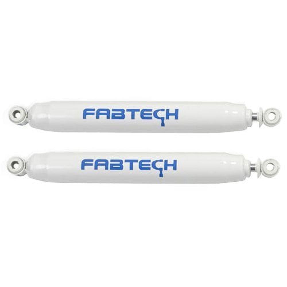 Fabtech Leaf Spring Axle U-Bolt Kit - U-Bolt Kit, Round, 4 in. x 12.5 in. x 9/16 in