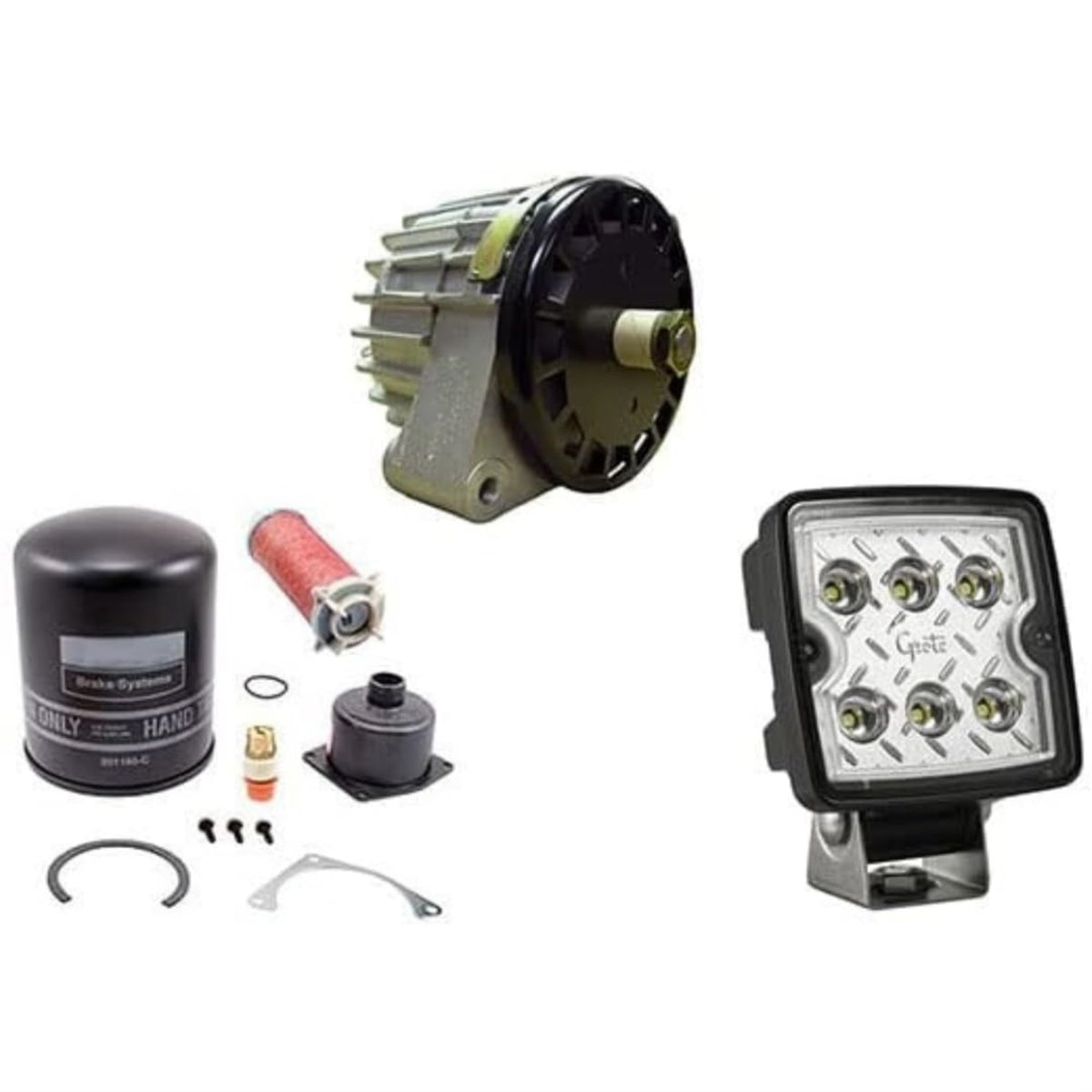 Fabtech Suspension Lift Kit - Component Box, Box 3 of 3, For 4 in. Lift, For PN[K1202/K1202M/K1202DL/K1203DL]