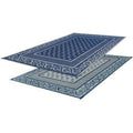 Mat  Vineyard 6X9 Blue
