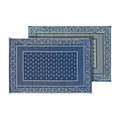 Mat  Vineyard 8X20 Blue