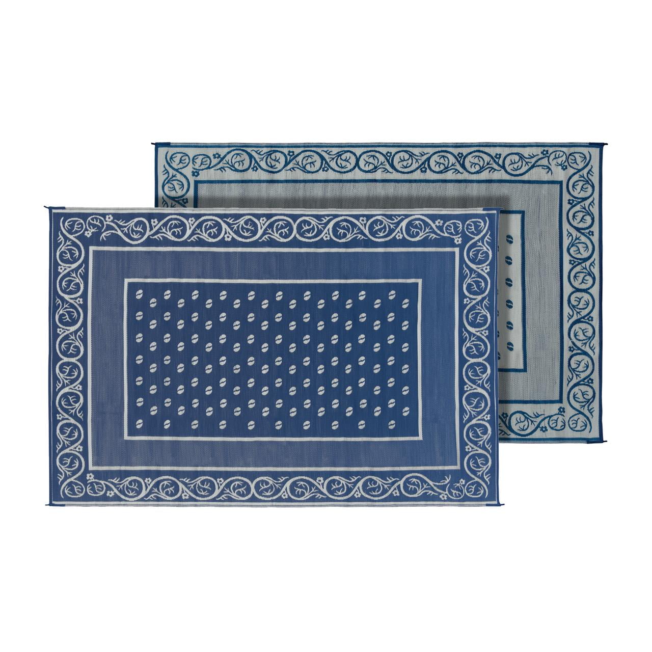 Mat  Vineyard 8X20 Blue