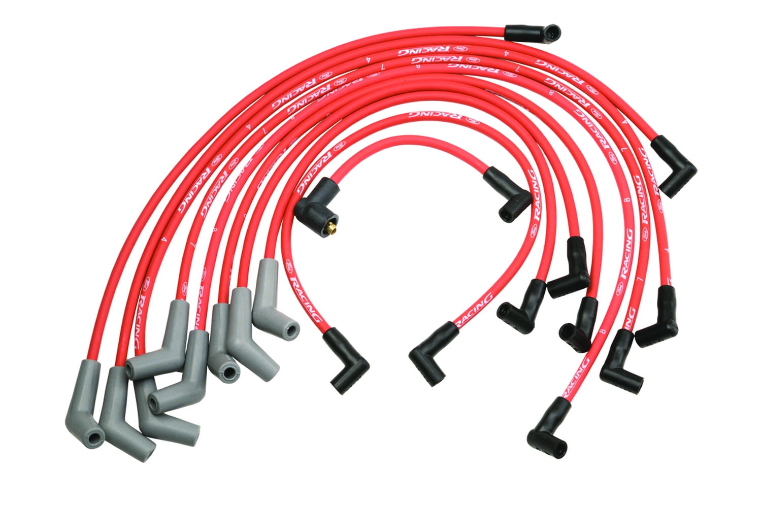 Spk Plug Wire 45D Red