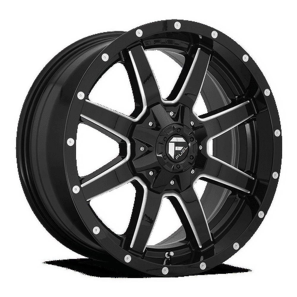 D610 22X12 6X135/5.5 Gl-Blk-Mil -45