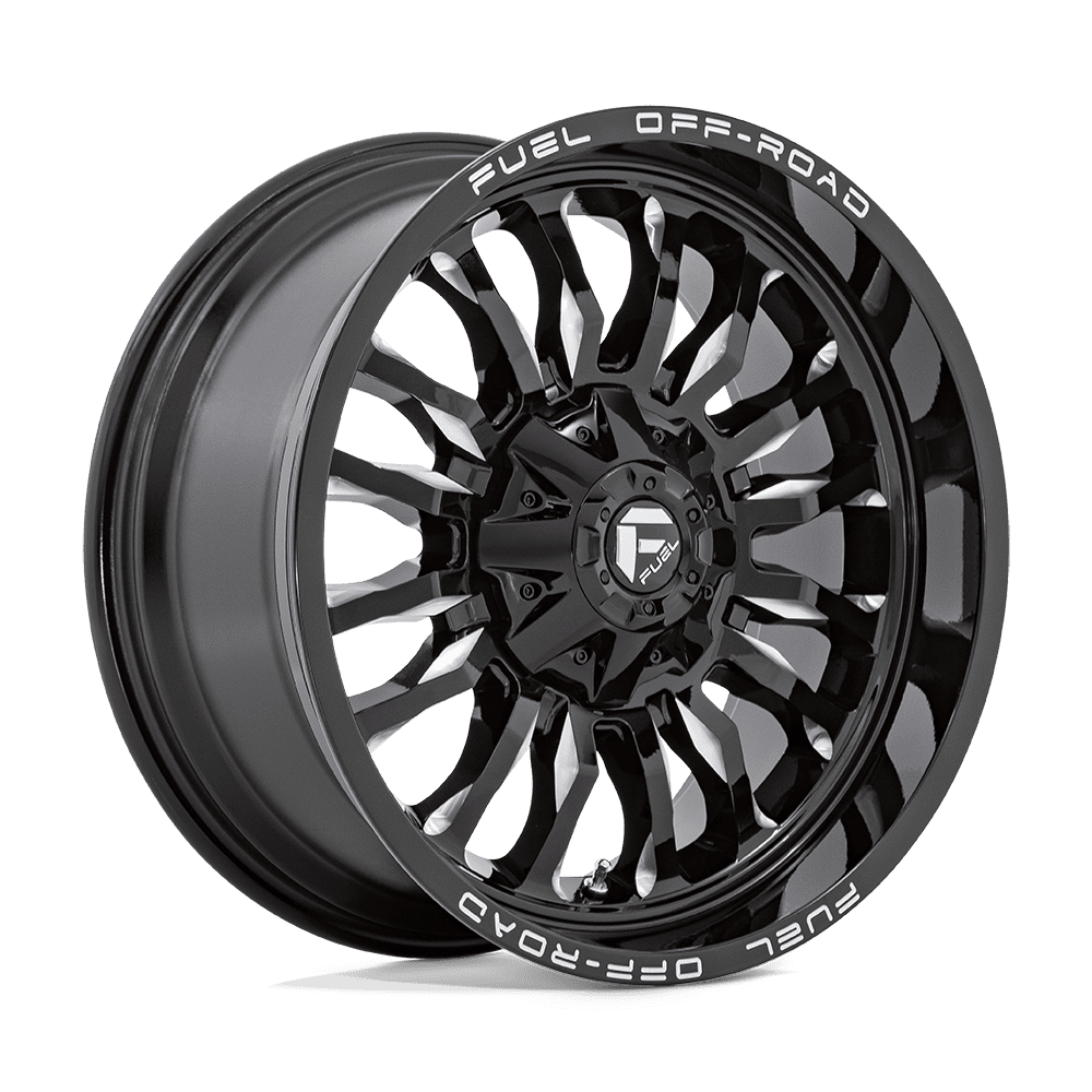 D795 20X10 8X180 G-Blk-Mill -18MM
