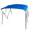 3 Bow Bimini Top 54"x6'x73-78" Pacific Blue