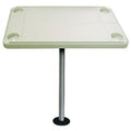 Table Kit Rectangular Ivory W/ Recessed Flushed Mount