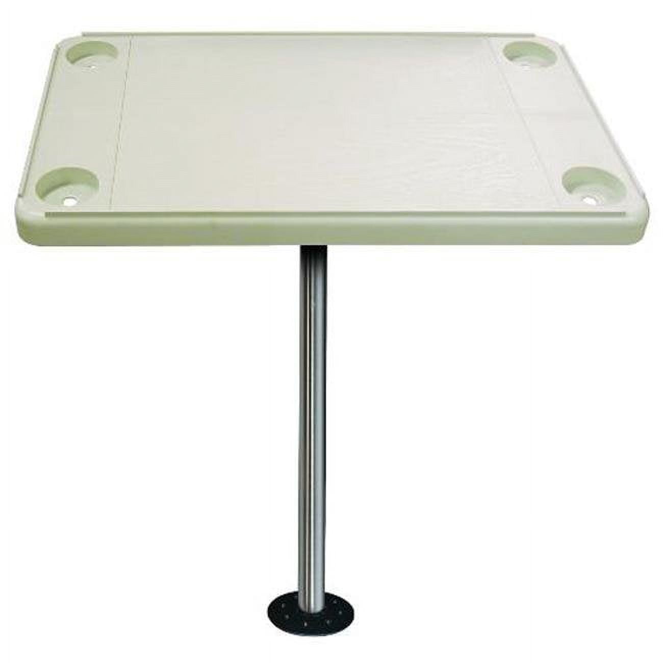 Table Kit Rectangular Ivory W/ Recessed Flushed Mount