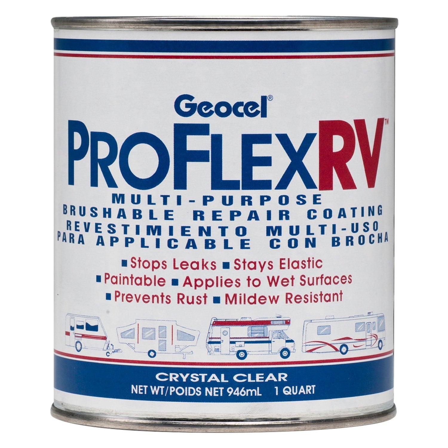 Proflex RV Clear Brsh Qt