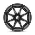 Fuel 1PC D749 Hammer 20X10 6X5.5 106.1 Nbl -18MM
