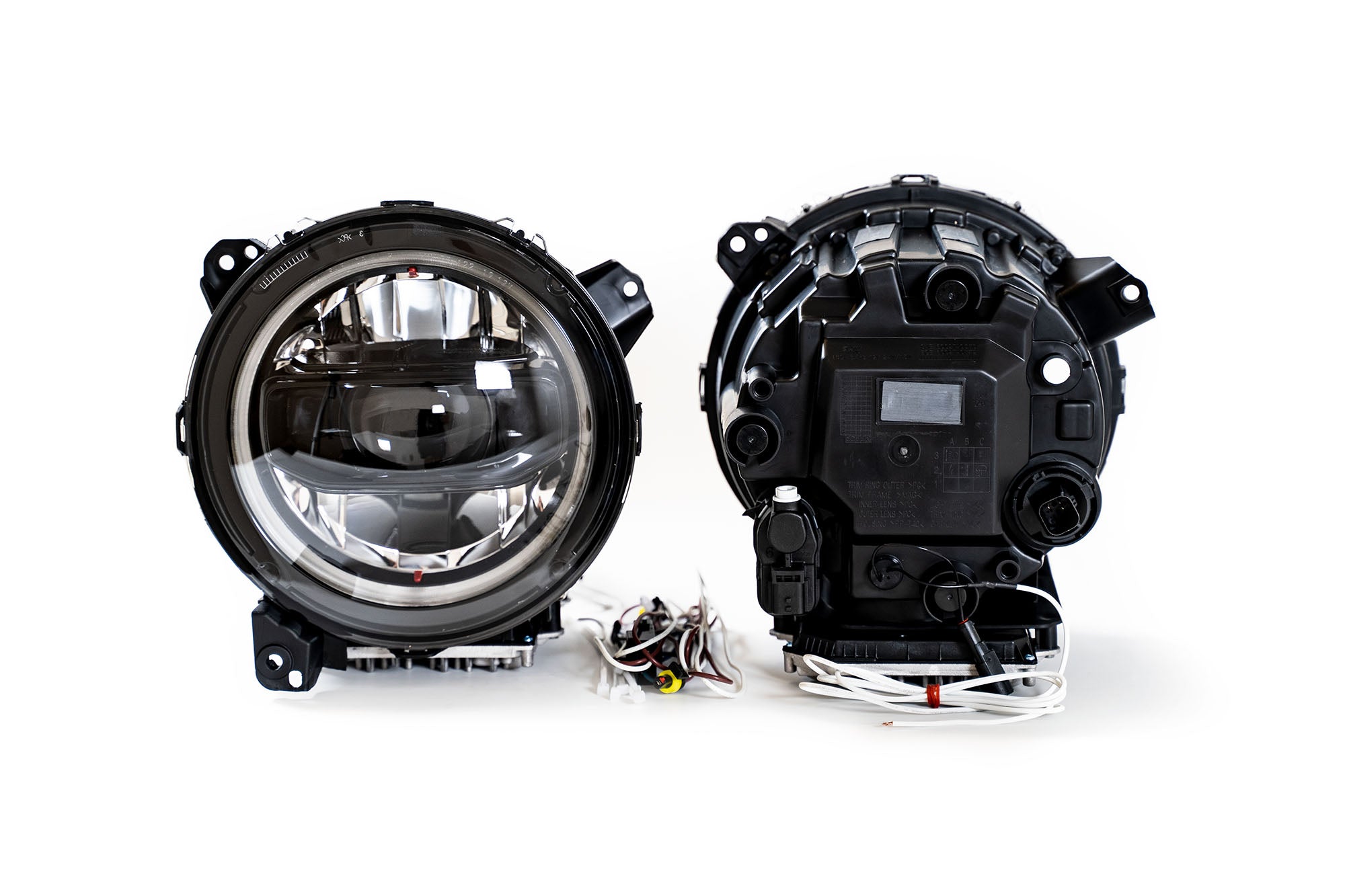 Jeep JL & Jeep JT LED Headlights Black