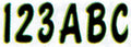 Letter Kit Blk/Kiwi