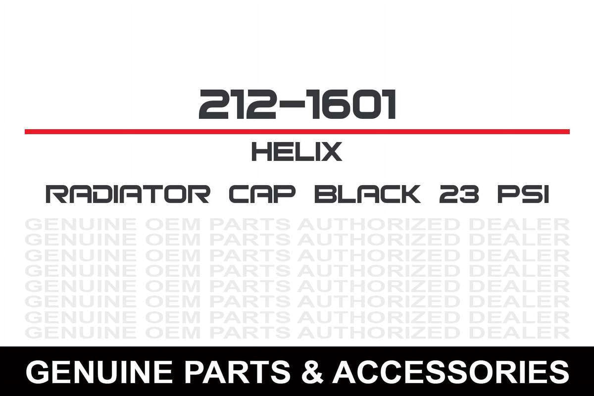Radiator Cap Black  1.6 Bar