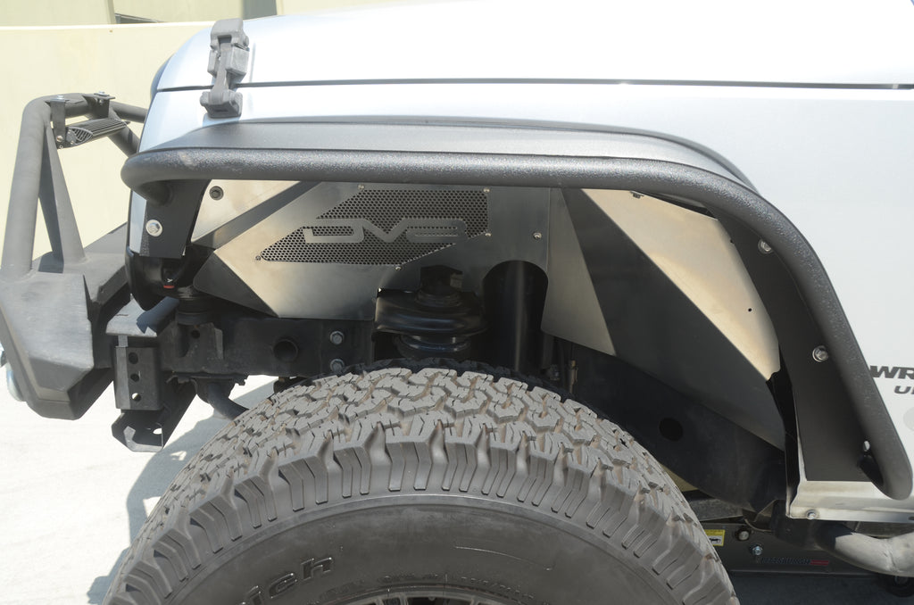 Jeep JK Front Inner Fenders Black Or Raw