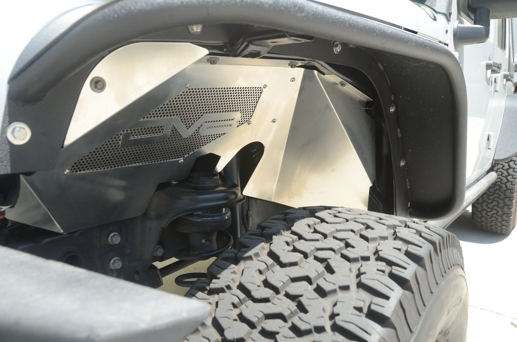 Jeep JK Front Inner Fenders Black Or Raw