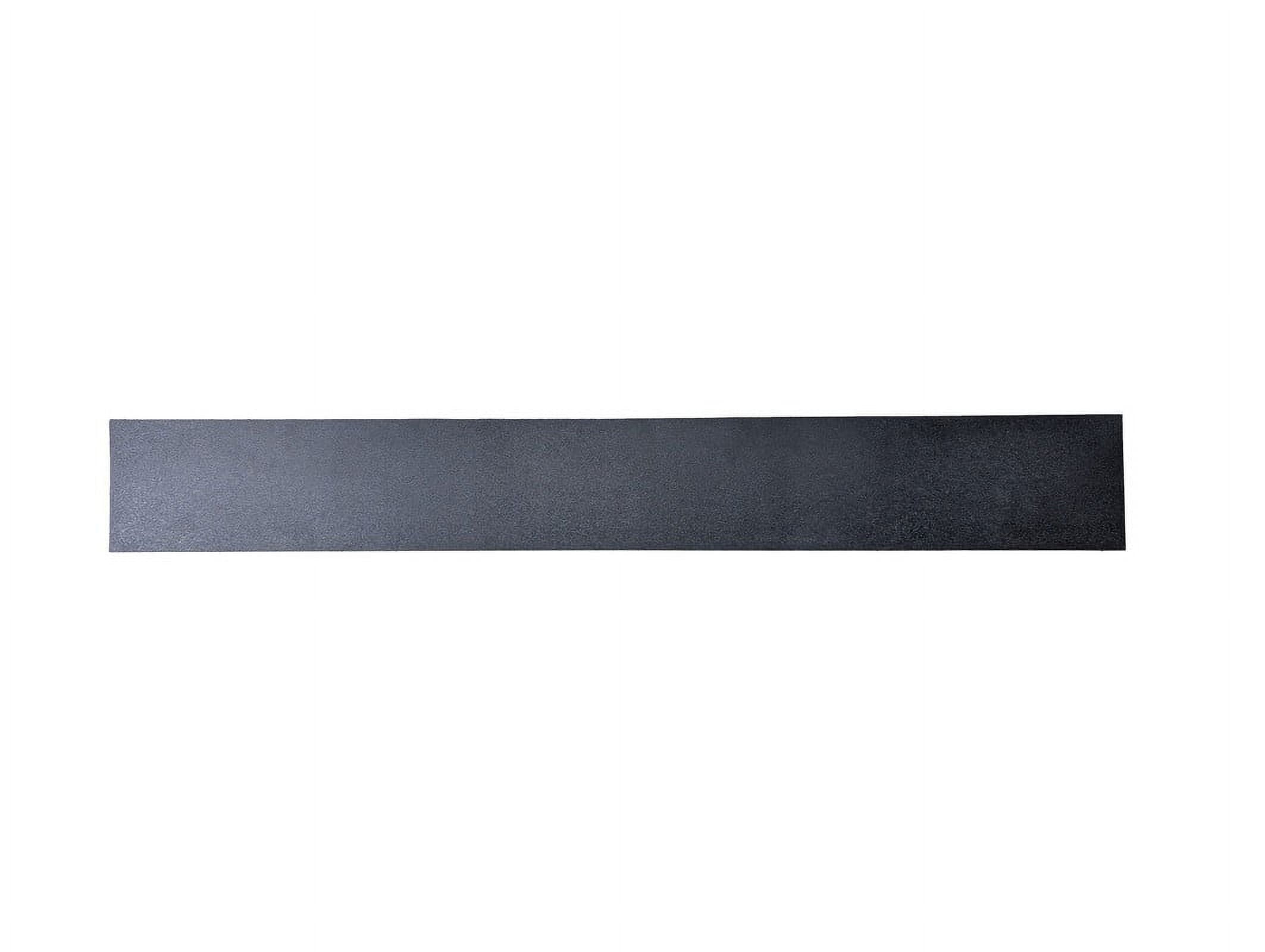 12 Pieces; ABS Textured; Black Rock