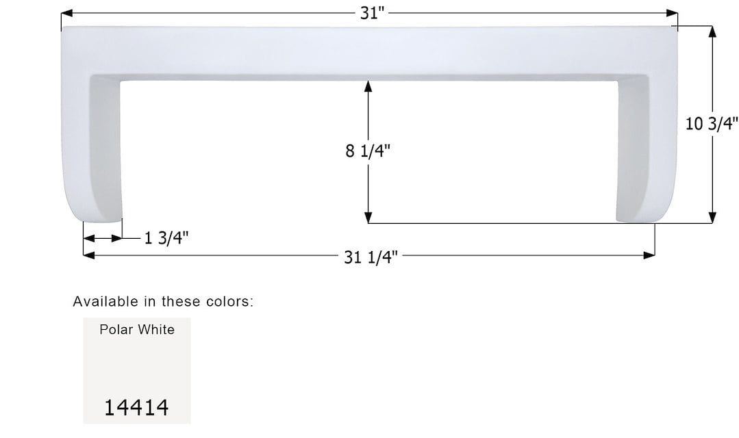 Step Trim 31 X 10 3/4 Pw