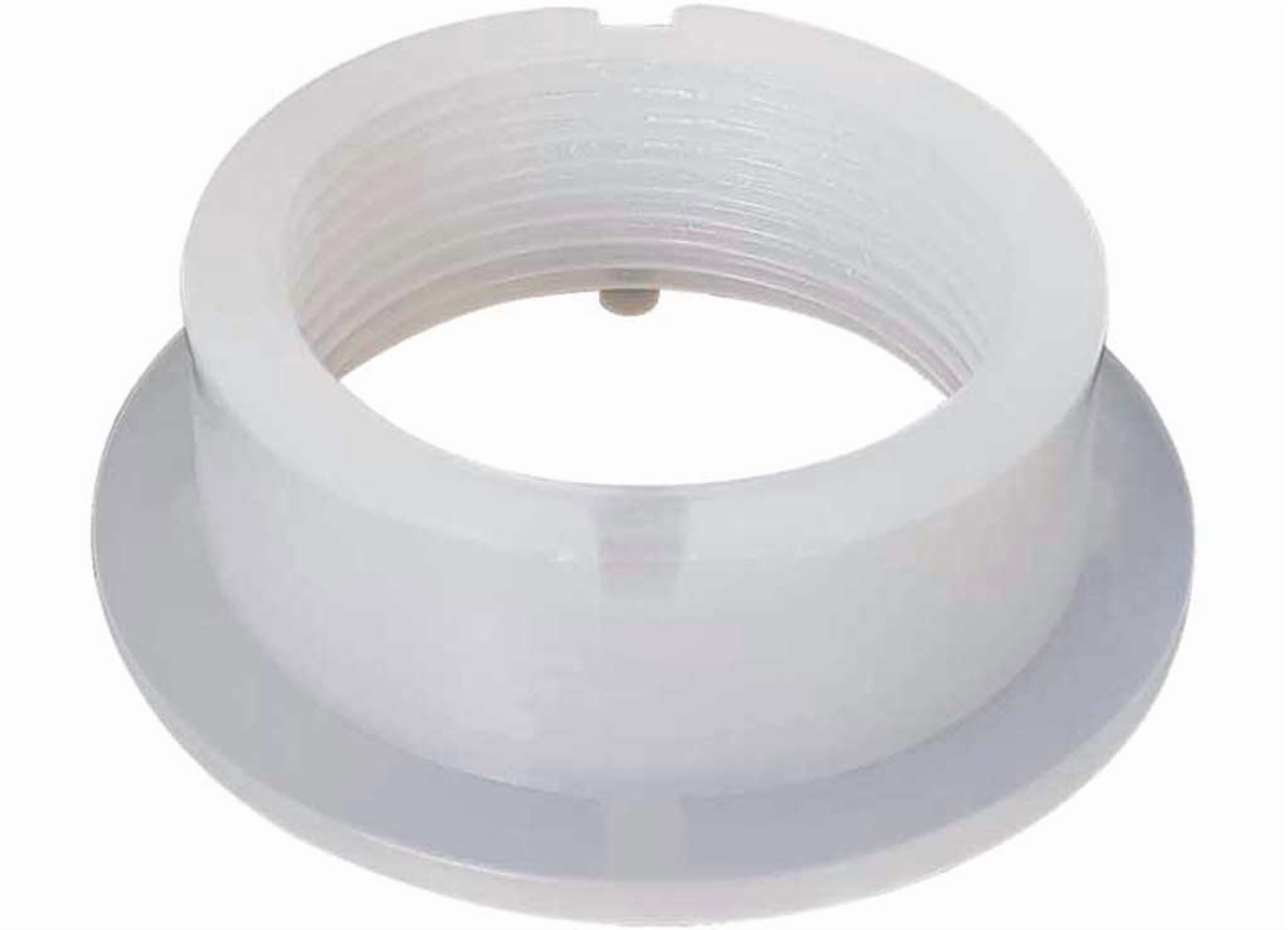 Spin Fitting Flush 1 1/2 Fpt White