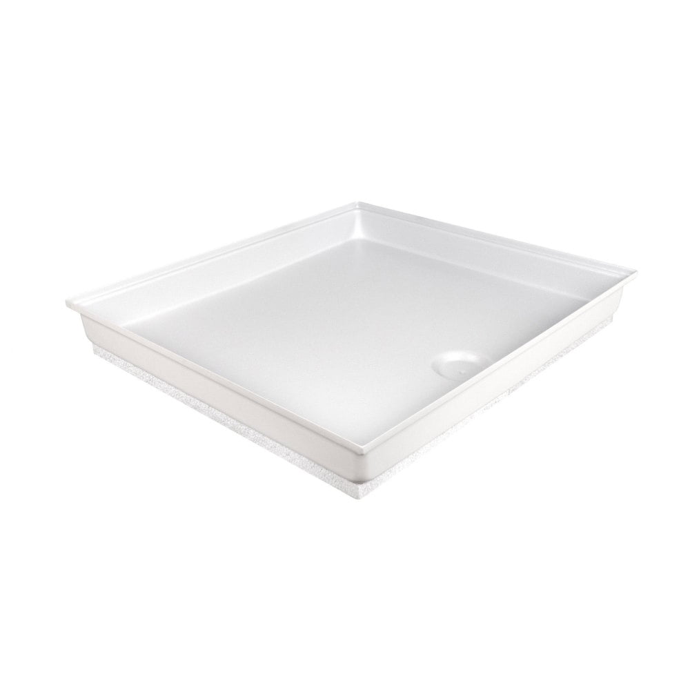 Shower Pan  Sp 100-PW  Center Drain