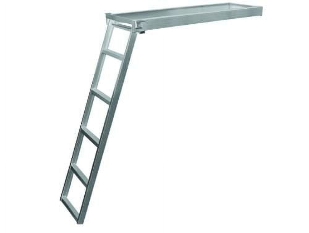 5 Step Under Dk Pontoon Round Front